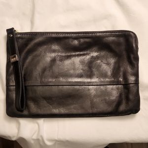 Hobo, black, clutch